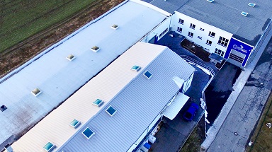 Vogelperspektive auf den Sitz von GAZIMA Galvanische Veredelung Zimmermann GmbH